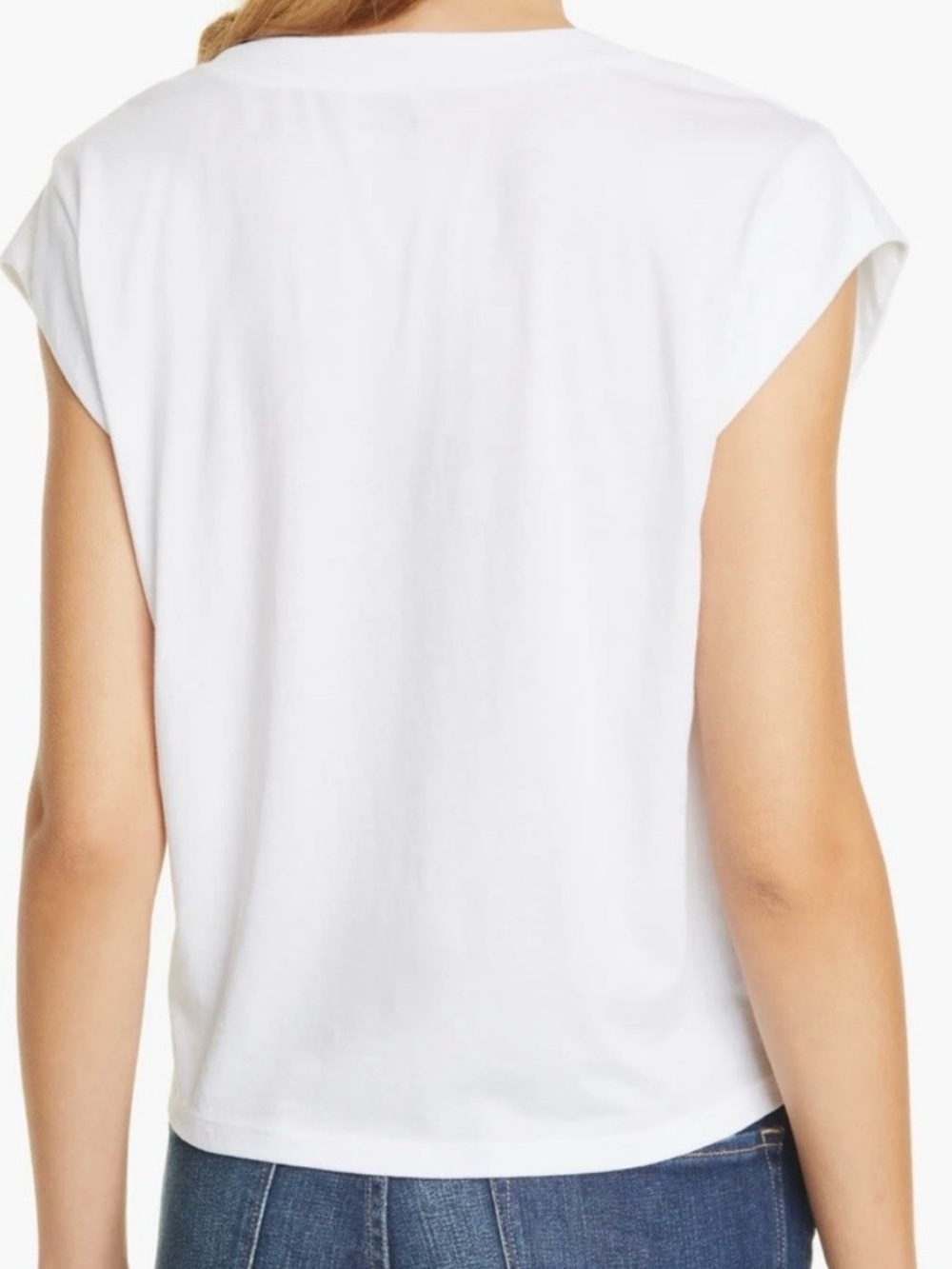 Le Mid Rise V-Neck Tee - Picture 3 of 7